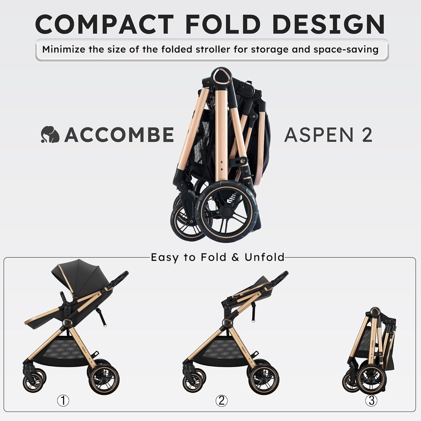 2 in 1 Baby Stroller